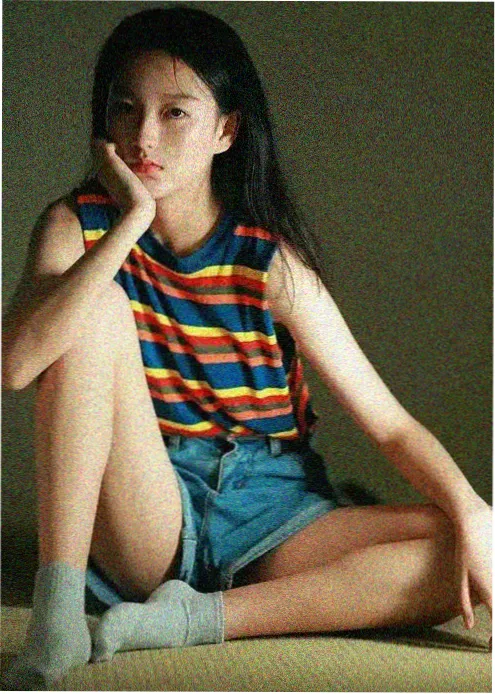 韩国动漫橘色信号灯海报